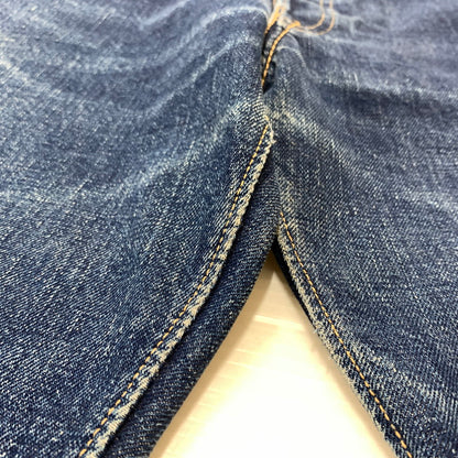 【中古品】【メンズ】 WAREHOUSE ウエアハウス DENIM PANTS LOT1001 デニムパンツ ボトムス ジーンズ フラッグシップ 156-260212-ko-11-tei サイズ：28 カラー：インディゴ 万代Net店