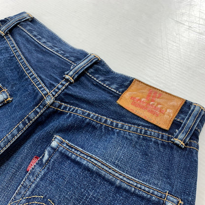 【中古品】【メンズ】 WAREHOUSE ウエアハウス DENIM PANTS LOT1001 デニムパンツ ボトムス ジーンズ フラッグシップ 156-260212-ko-11-tei サイズ：28 カラー：インディゴ 万代Net店