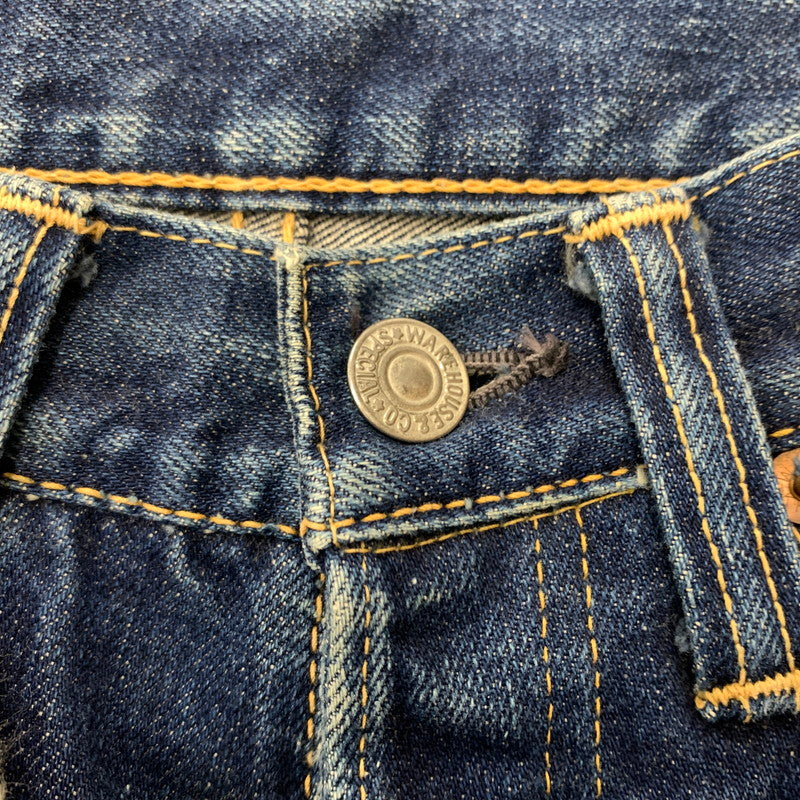 【中古品】【メンズ】 WAREHOUSE ウエアハウス DENIM PANTS LOT1001 デニムパンツ ボトムス ジーンズ フラッグシップ 156-260212-ko-11-tei サイズ：28 カラー：インディゴ 万代Net店