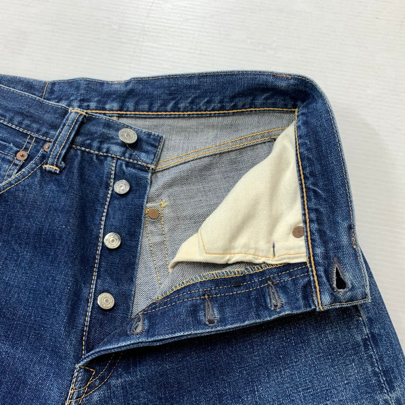 【中古品】【メンズ】 WAREHOUSE ウエアハウス DENIM PANTS LOT1001 デニムパンツ ボトムス ジーンズ フラッグシップ 156-260212-ko-11-tei サイズ：28 カラー：インディゴ 万代Net店