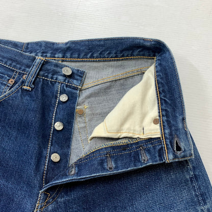 【中古品】【メンズ】 WAREHOUSE ウエアハウス DENIM PANTS LOT1001 デニムパンツ ボトムス ジーンズ フラッグシップ 156-260212-ko-11-tei サイズ：28 カラー：インディゴ 万代Net店