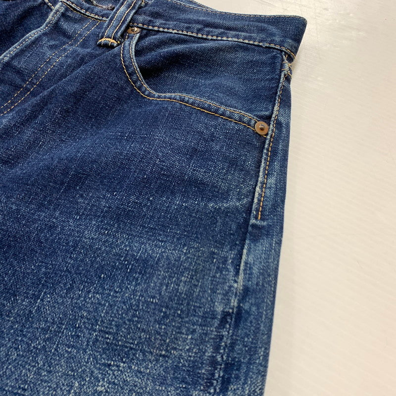 【中古品】【メンズ】 WAREHOUSE ウエアハウス DENIM PANTS LOT1001 デニムパンツ ボトムス ジーンズ フラッグシップ 156-260212-ko-11-tei サイズ：28 カラー：インディゴ 万代Net店