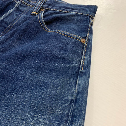 【中古品】【メンズ】 WAREHOUSE ウエアハウス DENIM PANTS LOT1001 デニムパンツ ボトムス ジーンズ フラッグシップ 156-260212-ko-11-tei サイズ：28 カラー：インディゴ 万代Net店