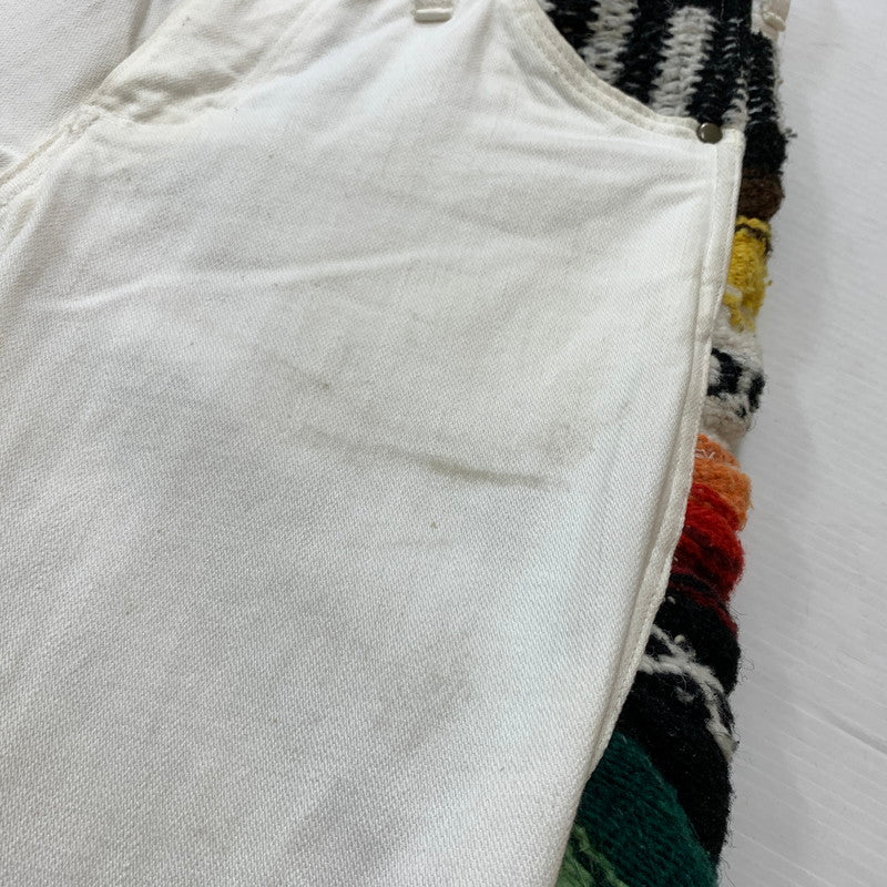 【中古品】【メンズ】 Wrangler ラングラー REMAKE DENIM PANTS リメイク デニムパンツ ボトムス ジーンズ 156-260212-ko-10-tei サイズ：サイズ不明 カラー：ホワイト 万代Net店