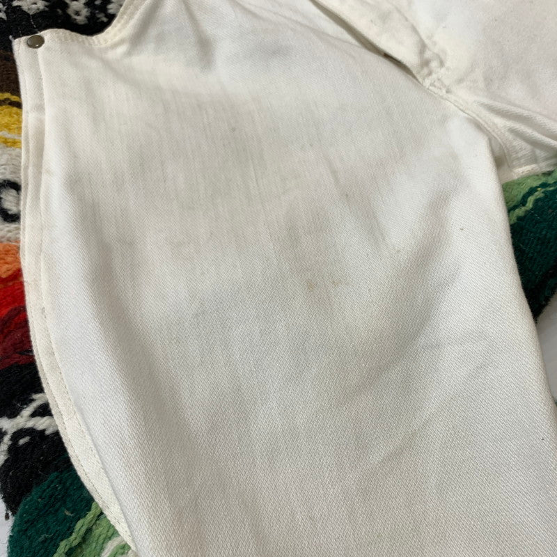【中古品】【メンズ】 Wrangler ラングラー REMAKE DENIM PANTS リメイク デニムパンツ ボトムス ジーンズ 156-260212-ko-10-tei サイズ：サイズ不明 カラー：ホワイト 万代Net店