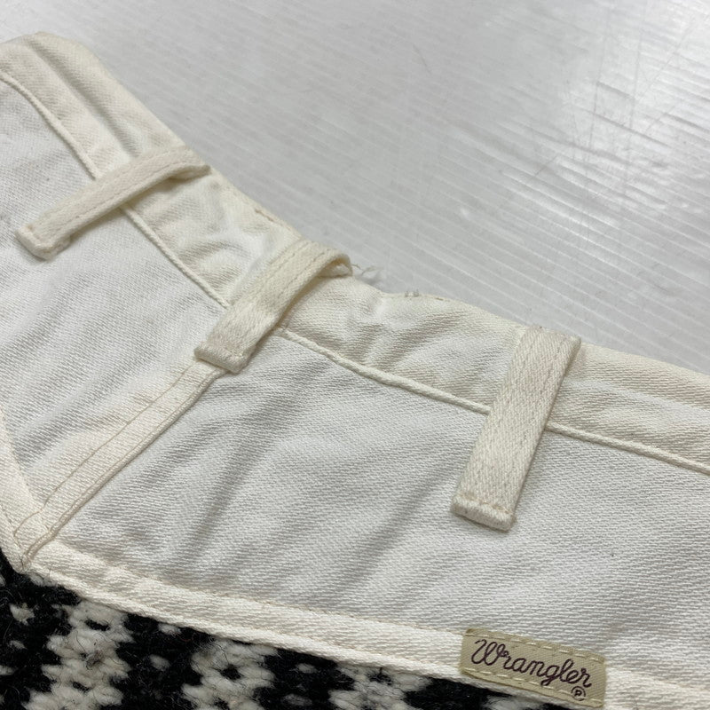 【中古品】【メンズ】 Wrangler ラングラー REMAKE DENIM PANTS リメイク デニムパンツ ボトムス ジーンズ 156-260212-ko-10-tei サイズ：サイズ不明 カラー：ホワイト 万代Net店