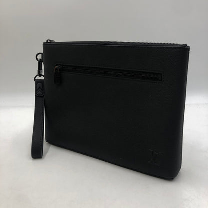 【中古品】【メンズ】 M25955 テイクオフ・ポーチ LVアナグラム 鞄 セカンドバッグ 179-260209-ks-01-fuzh カラー：ブラック 万代Net店