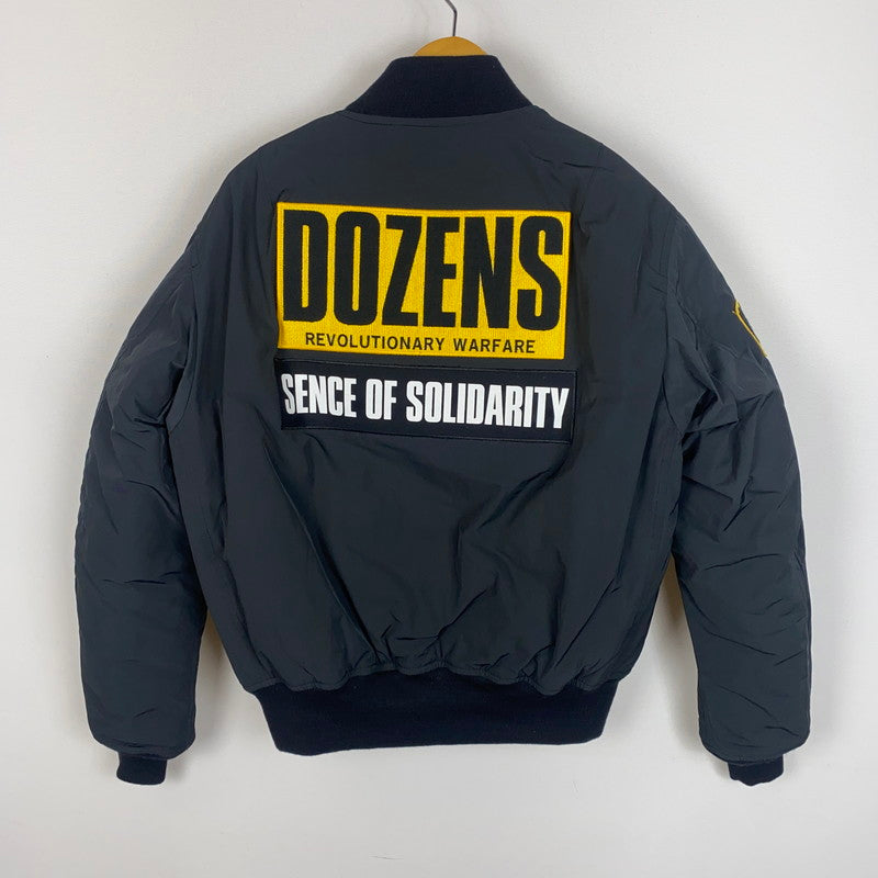 【中古品】【メンズ】 MA-1 PATCH JACKET 19'RJ-1105P エムエーワン パッチ ジャケット アウター ブルゾン フライトジャケット 142-260313-ks-05-fuzh サイズ：S カラー：ブラック 万代Net店