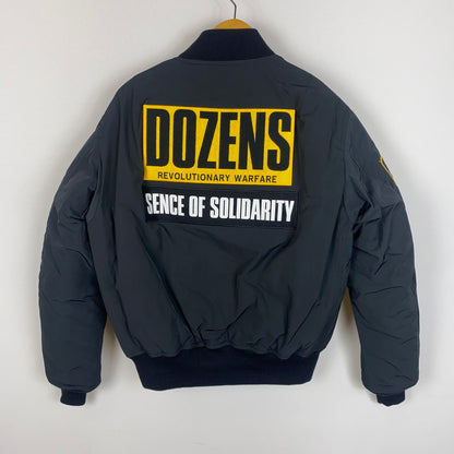 【中古品】【メンズ】 MA-1 PATCH JACKET 19'RJ-1105P エムエーワン パッチ ジャケット アウター ブルゾン フライトジャケット 142-260313-ks-05-fuzh サイズ：S カラー：ブラック 万代Net店