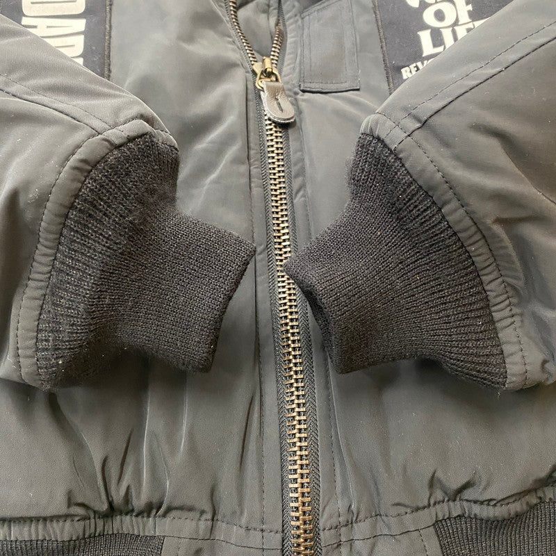 【中古品】【メンズ】 MA-1 PATCH JACKET 19'RJ-1105P エムエーワン パッチ ジャケット アウター ブルゾン フライトジャケット 142-260313-ks-05-fuzh サイズ：S カラー：ブラック 万代Net店