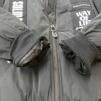 【中古品】【メンズ】 MA-1 PATCH JACKET 19'RJ-1105P エムエーワン パッチ ジャケット アウター ブルゾン フライトジャケット 142-260313-ks-05-fuzh サイズ：S カラー：ブラック 万代Net店