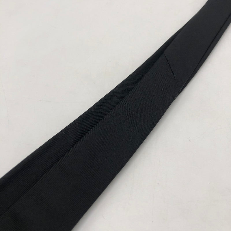 【中古品】【メンズ】 Dior ディオール ロゴ シルク ネクタイ 183-260209-ks-03-tei カラー：ブラック 万代Net店