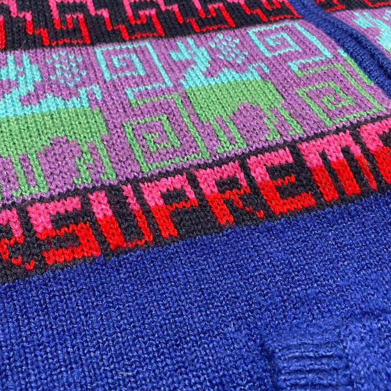 【中古品】【メンズ】 Supreme シュプリーム SUPREME 20AW CHULLO WINDSTOPPER ZIP UP SWEATER GORE-TEX チューロ ウィンドストッパー ジップアップ セーター ゴアテックス ライトアウター ニットジャケット 149-260211-yo-01-fuz サイズ：M カラー：ブルー 万代Net店