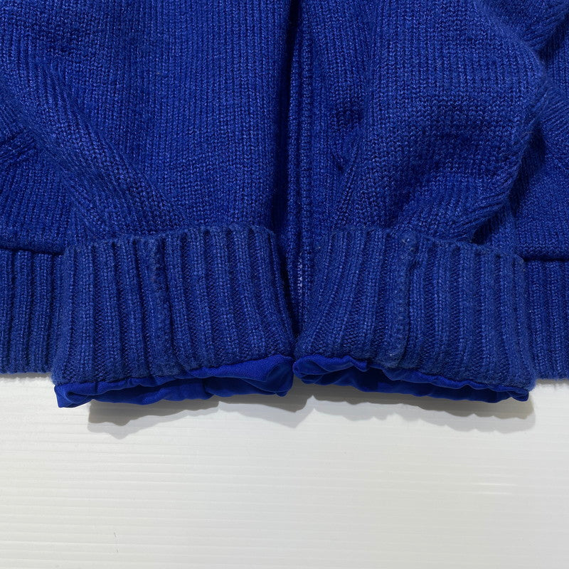 【中古品】【メンズ】 Supreme シュプリーム SUPREME 20AW CHULLO WINDSTOPPER ZIP UP SWEATER GORE-TEX チューロ ウィンドストッパー ジップアップ セーター ゴアテックス ライトアウター ニットジャケット 149-260211-yo-01-fuz サイズ：M カラー：ブルー 万代Net店