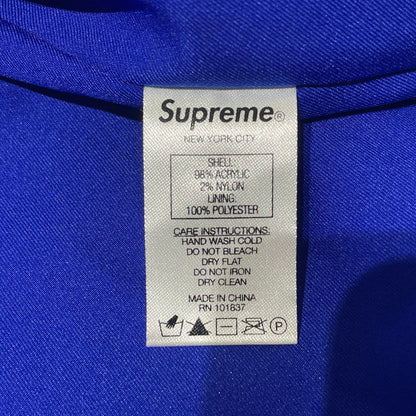 【中古品】【メンズ】 Supreme シュプリーム SUPREME 20AW CHULLO WINDSTOPPER ZIP UP SWEATER GORE-TEX チューロ ウィンドストッパー ジップアップ セーター ゴアテックス ライトアウター ニットジャケット 149-260211-yo-01-fuz サイズ：M カラー：ブルー 万代Net店