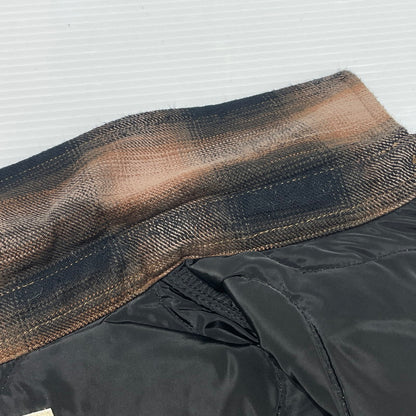 【中古品】【メンズ】 25AW QUILTED PLAID SHIRT JACKET 1110372 キルテッド プレイド シャツジャケット アウター 142-260211-yo-09-fuzh サイズ：S カラー：ブラウン 万代Net店