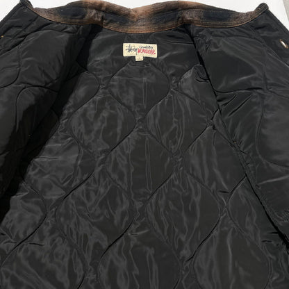 【中古品】【メンズ】 25AW QUILTED PLAID SHIRT JACKET 1110372 キルテッド プレイド シャツジャケット アウター 142-260211-yo-09-fuzh サイズ：S カラー：ブラウン 万代Net店