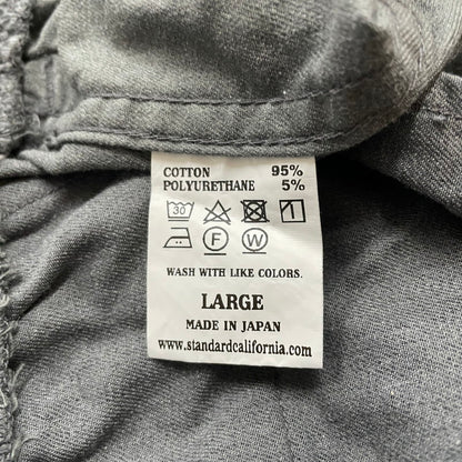 【中古品】【メンズ】 STANDARD CALIFORNIA スタンダードカリフォルニア SD EASY PANTS イージーパンツ ボトムス 151-260623-yo-19-tei サイズ：L カラー：グレー 万代Net店