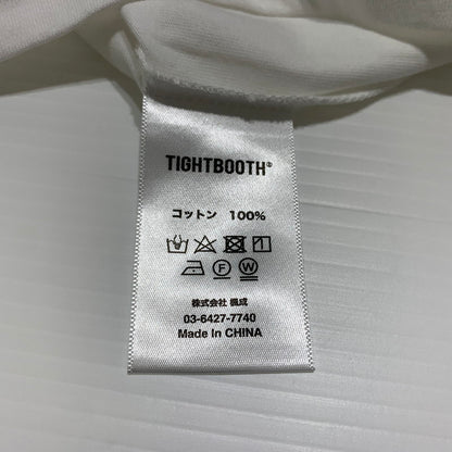 【中古品】【メンズ】 TIGHTBOOTH タイトブース BIG YELLOW 3/4 SLEEVE TEE ビッグ イエロー 3/4スリーブ Tシャツ 七分袖 トップス 142-260615-yo-05-tei サイズ：XL カラー：ホワイト 万代Net店
