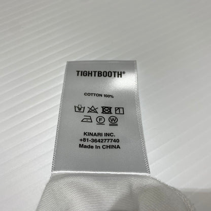 【中古品】【メンズ】 TIGHTBOOTH タイトブース BIG YELLOW 3/4 SLEEVE TEE ビッグ イエロー 3/4スリーブ Tシャツ 七分袖 トップス 142-260615-yo-05-tei サイズ：XL カラー：ホワイト 万代Net店