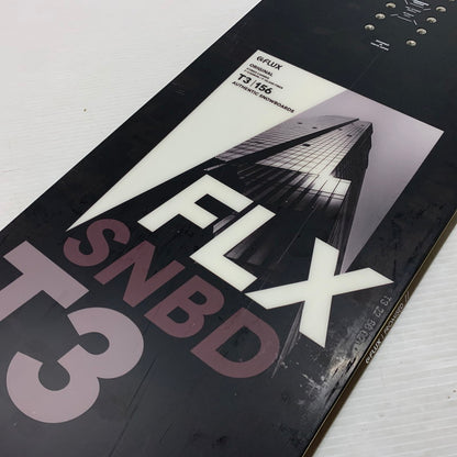 【中古品】【メンズ/レディース】 FLUX フラックス T3 SNOWBOARD スノーボード ウィンタースポーツ 156 117-261005-ko-06-teih カラー：ブラック系 万代Net店