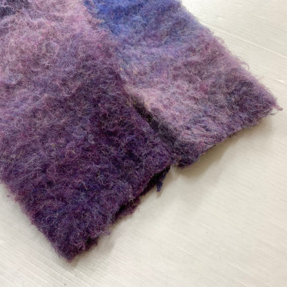 【中古品】【メンズ】 KAMIYA カミヤ DYEING KNIT PULLOVER G13PO049 ダイイング ニット プルオーバー トップス セーター 染め グラデーション 140-260215-ko-12-tei サイズ：L カラー：パープル 万代Net店