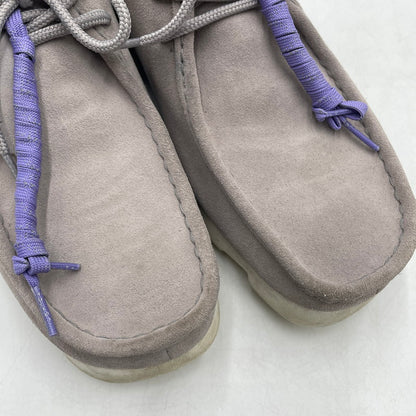 【中古品】【メンズ】 CLARKS WALLABEE GTX "GREY SUEDE" クラークス ワラビー ゴアテックス グレー スエード 164-260809-nm-58-tei サイズ：27.0cm 万代Net店