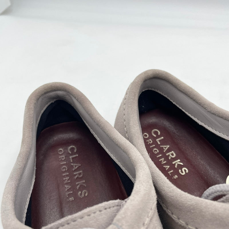 【中古品】【メンズ】 CLARKS WALLABEE GTX "GREY SUEDE" クラークス ワラビー ゴアテックス グレー スエード 164-260809-nm-58-tei サイズ：27.0cm 万代Net店