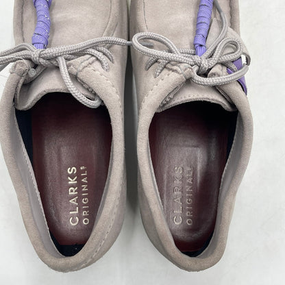 【中古品】【メンズ】 CLARKS WALLABEE GTX "GREY SUEDE" クラークス ワラビー ゴアテックス グレー スエード 164-260809-nm-58-tei サイズ：27.0cm 万代Net店