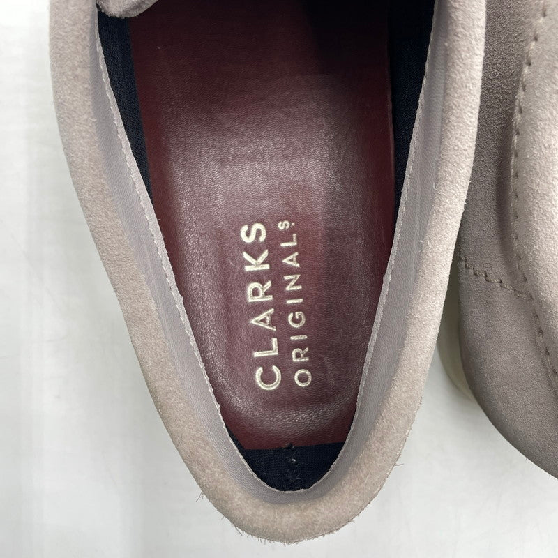 【中古品】【メンズ】 CLARKS WALLABEE GTX "GREY SUEDE" クラークス ワラビー ゴアテックス グレー スエード 164-260809-nm-58-tei サイズ：27.0cm 万代Net店