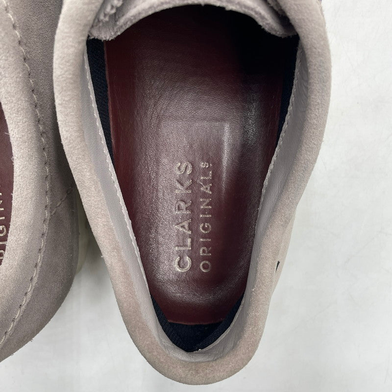 【中古品】【メンズ】 CLARKS WALLABEE GTX "GREY SUEDE" クラークス ワラビー ゴアテックス グレー スエード 164-260809-nm-58-tei サイズ：27.0cm 万代Net店