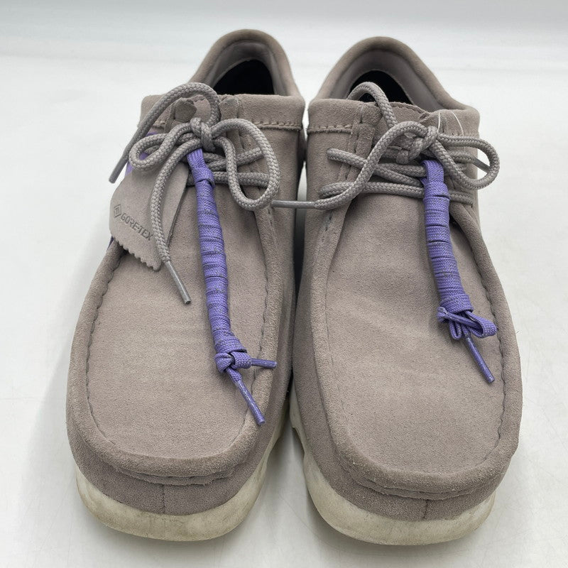 【中古品】【メンズ】 CLARKS WALLABEE GTX "GREY SUEDE" クラークス ワラビー ゴアテックス グレー スエード 164-260809-nm-58-tei サイズ：27.0cm 万代Net店