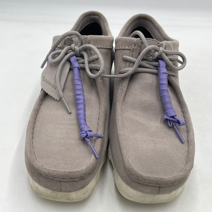 【中古品】【メンズ】 CLARKS WALLABEE GTX "GREY SUEDE" クラークス ワラビー ゴアテックス グレー スエード 164-260809-nm-58-tei サイズ：27.0cm 万代Net店