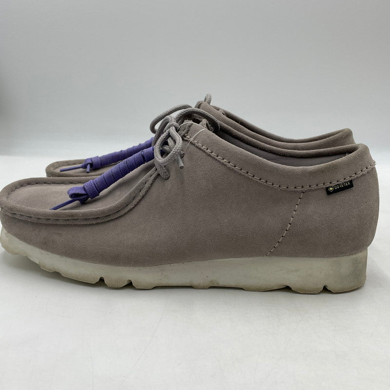 【中古品】【メンズ】 CLARKS WALLABEE GTX "GREY SUEDE" クラークス ワラビー ゴアテックス グレー スエード 164-260809-nm-58-tei サイズ：27.0cm 万代Net店