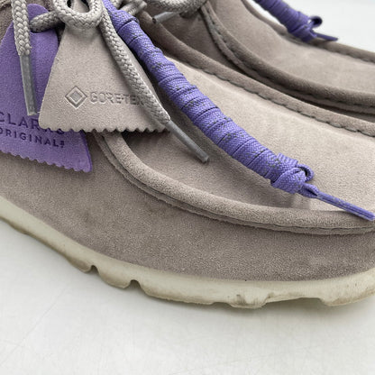 【中古品】【メンズ】 CLARKS WALLABEE GTX "GREY SUEDE" クラークス ワラビー ゴアテックス グレー スエード 164-260809-nm-58-tei サイズ：27.0cm 万代Net店