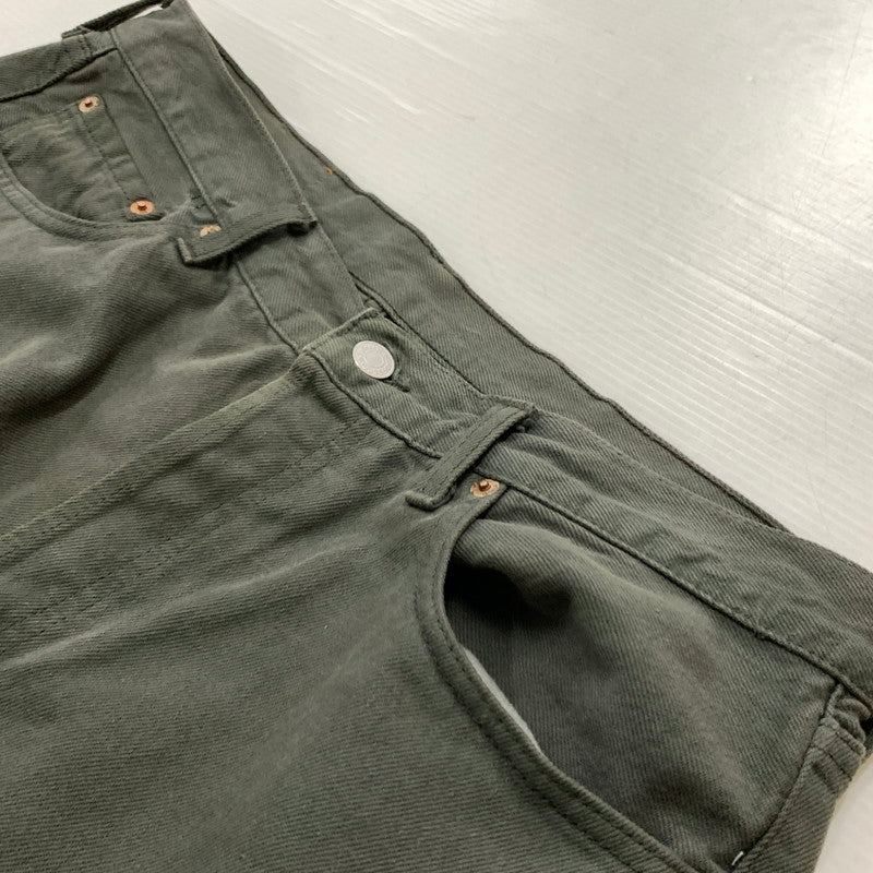 【中古品】【メンズ】 Levi's リーバイス 90's 501 COLOR DENIM MADE IN FRANCE 90年代 カラーデニム ボトムス デニムパンツ ジーンズ フランス製 156-260215-ko-13-tei サイズ：34 カラー：グリーン 万代Net店