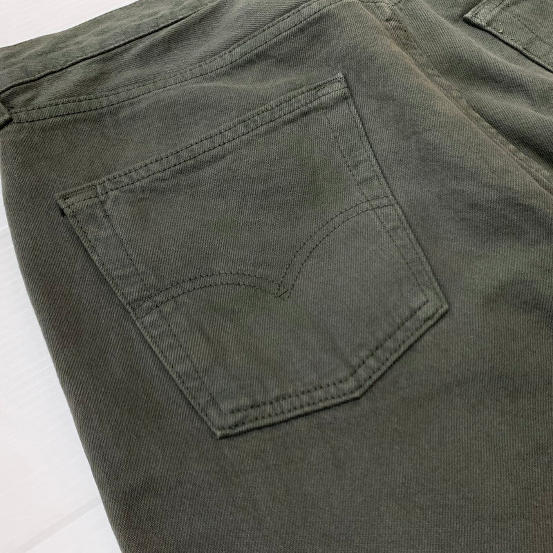 【中古品】【メンズ】 Levi's リーバイス 90's 501 COLOR DENIM MADE IN FRANCE 90年代 カラーデニム ボトムス デニムパンツ ジーンズ フランス製 156-260215-ko-13-tei サイズ：34 カラー：グリーン 万代Net店