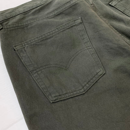 【中古品】【メンズ】 Levi's リーバイス 90's 501 COLOR DENIM MADE IN FRANCE 90年代 カラーデニム ボトムス デニムパンツ ジーンズ フランス製 156-260215-ko-13-tei サイズ：34 カラー：グリーン 万代Net店