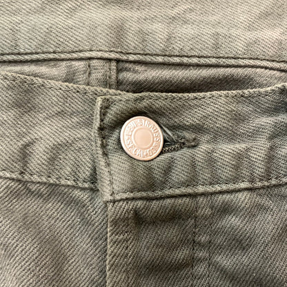 【中古品】【メンズ】 Levi's リーバイス 90's 501 COLOR DENIM MADE IN FRANCE 90年代 カラーデニム ボトムス デニムパンツ ジーンズ フランス製 156-260215-ko-13-tei サイズ：34 カラー：グリーン 万代Net店