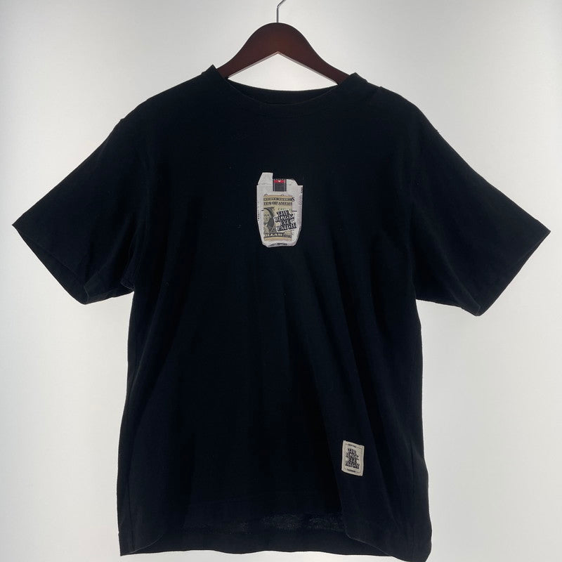 【中古品】【メンズ】 THE BLACK EYE ザ ブラック アイ PATCH PACK IN THE POCKT TEE パッチ パック イン ザ ポケット Ｔシャツ 半袖 トップス 142-260617-sa-04-tei サイズ：S カラー：ブラック 万代Net店