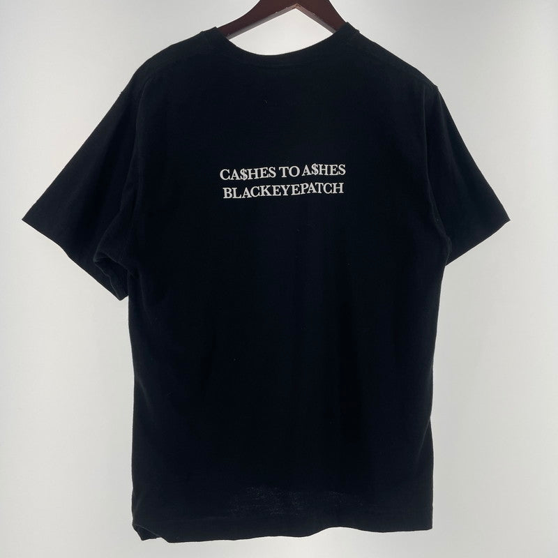 【中古品】【メンズ】 THE BLACK EYE ザ ブラック アイ PATCH PACK IN THE POCKT TEE パッチ パック イン ザ ポケット Ｔシャツ 半袖 トップス 142-260617-sa-04-tei サイズ：S カラー：ブラック 万代Net店