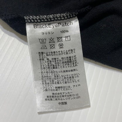 【中古品】【メンズ】 THE BLACK EYE ザ ブラック アイ PATCH PACK IN THE POCKT TEE パッチ パック イン ザ ポケット Ｔシャツ 半袖 トップス 142-260617-sa-04-tei サイズ：S カラー：ブラック 万代Net店