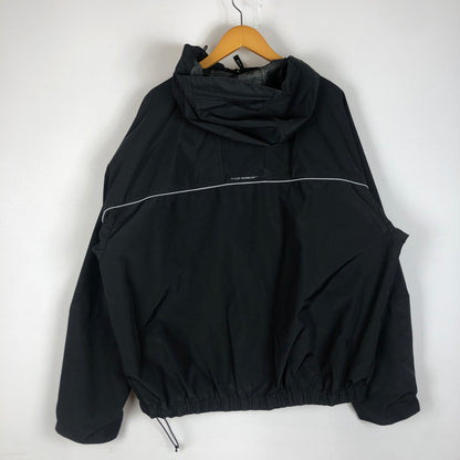 【中古品】【メンズ】 HUF ハフ 23AW GUIDE SHELL JACKET ガイドシェル ジャケット アウター ナイロンジャケット 142-260217-ko-07-tei サイズ：XL カラー：ブラック 万代Net店