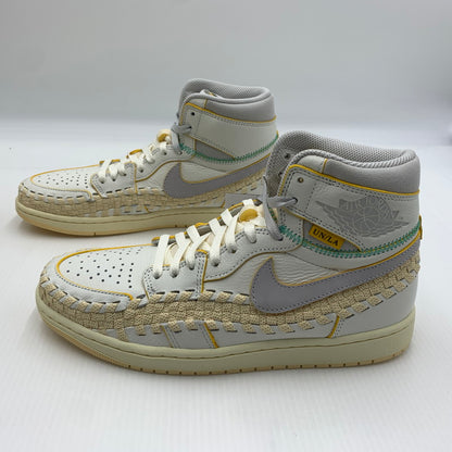 【中古品】【メンズ】 NIKE ナイキ × UNION ユニオン × BBS べフィーズ ビューティー サプライ 別注 コラボ AIR JORDAN 1 HIGH OG SUMMER '96 FD2565-100 エアジョーダン1 ハイ スニーカー 靴 シューズ 160-260711-ko-10-tei サイズ：27.5cm カラー：ホワイトイエロー 万代Net店