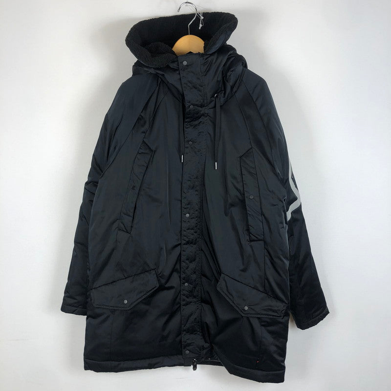 【中古品】【メンズ】 NIKE ナイキ AIR JORDAN J-3B FLIGHT PARAKA AA1951-010 エアジョーダン J-3B フライトパーカー アウター フライトジャケット 148-260216-yo-17-tei サイズ：L カラー：ブラック 万代Net店