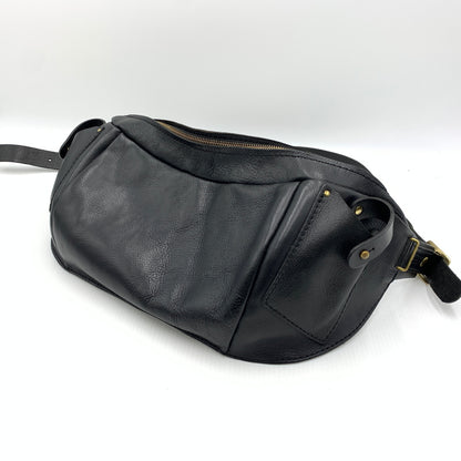 【中古品】【メンズ】 HERZ ヘルツ WAIST SHOULDER BAG ウエスト ショルダーバッグ カバン レザーバッグ ボディバッグ 188-260723-ko-03-tei カラー：ブラック 万代Net店