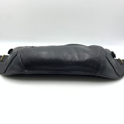 【中古品】【メンズ】 HERZ ヘルツ WAIST SHOULDER BAG ウエスト ショルダーバッグ カバン レザーバッグ ボディバッグ 188-260723-ko-03-tei カラー：ブラック 万代Net店