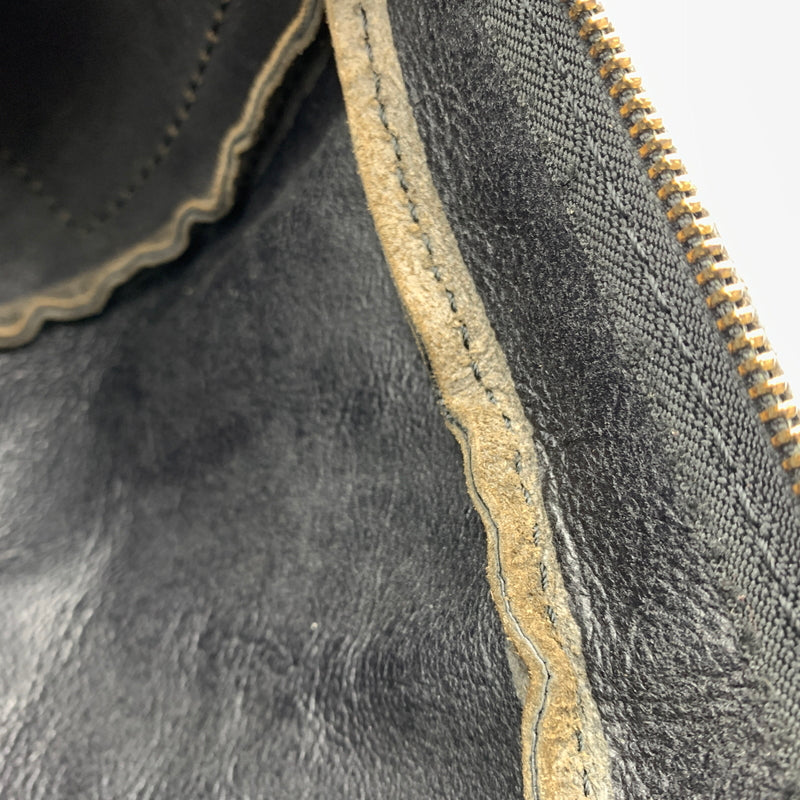 【中古品】【メンズ】 HERZ ヘルツ WAIST SHOULDER BAG ウエスト ショルダーバッグ カバン レザーバッグ ボディバッグ 188-260723-ko-03-tei カラー：ブラック 万代Net店