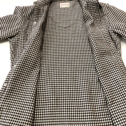 【中古品】【メンズ】 BONCOURA ボンクラ HOUNDSTOOTH FLANNEL SHIRT ハウンドトゥース フランネルシャツ 長袖 トップス 140-260216-yo-07-fuz サイズ：36 カラー：マルチカラー 万代Net店