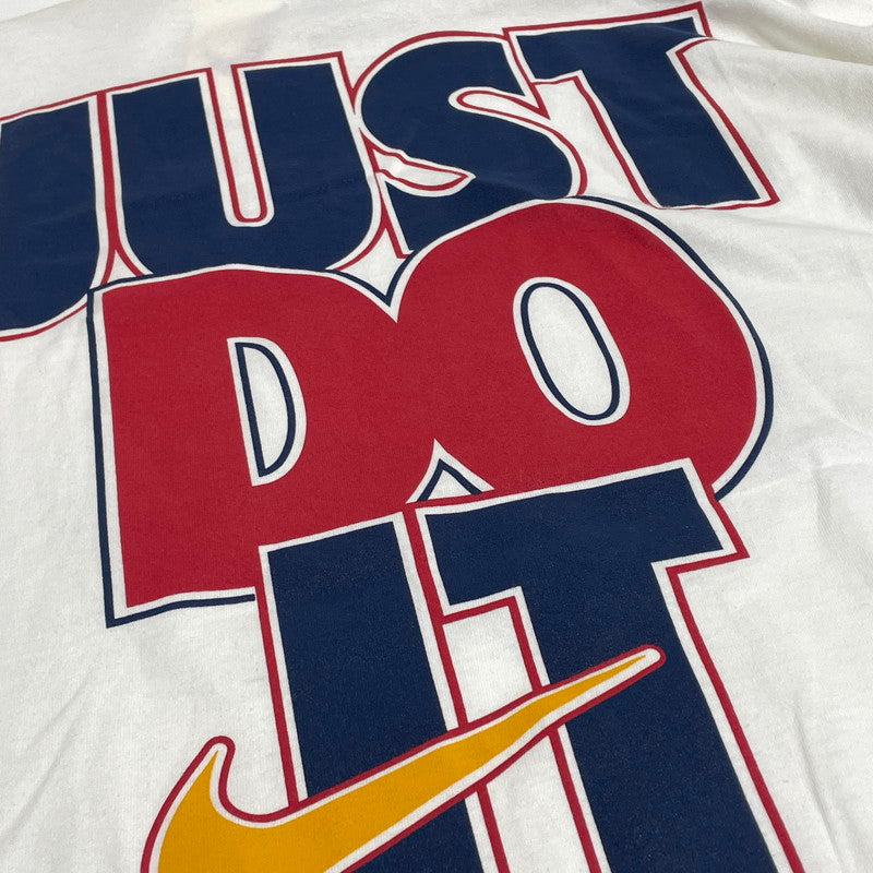 【中古品】【メンズ】 NIKE ナイキ 90’s TEE 90年代 Tシャツ 半袖 トップス 148-260720-sa-01-tei サイズ：L カラー：ホワイト 万代Net店